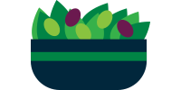 salad with grapes icon