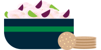 tuna salad with grapes icon