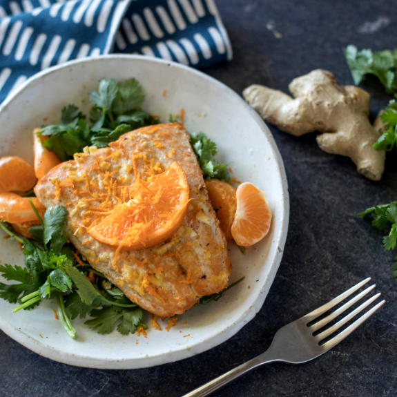 Clementine Ginger Salmon