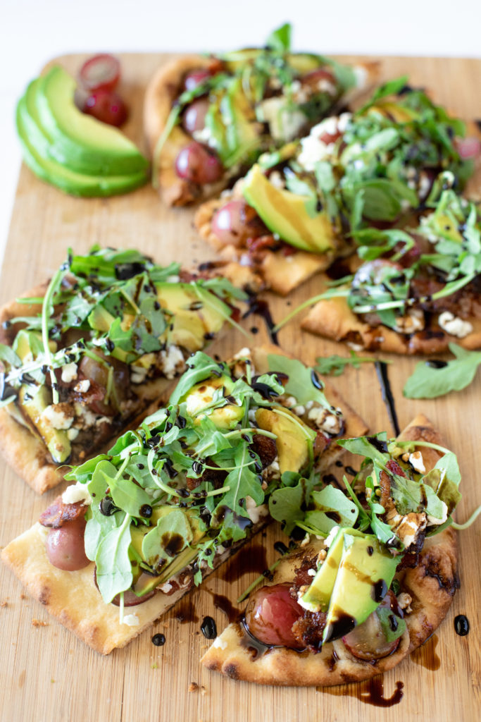 Roasted Grape, Bacon and Suavo Avocado® Flatbread - LGS Specialties