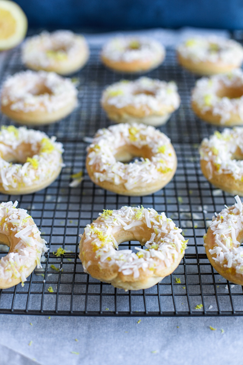Baked Gluten-Free Darling Lemon® Coconut Donuts - LGS Specialties