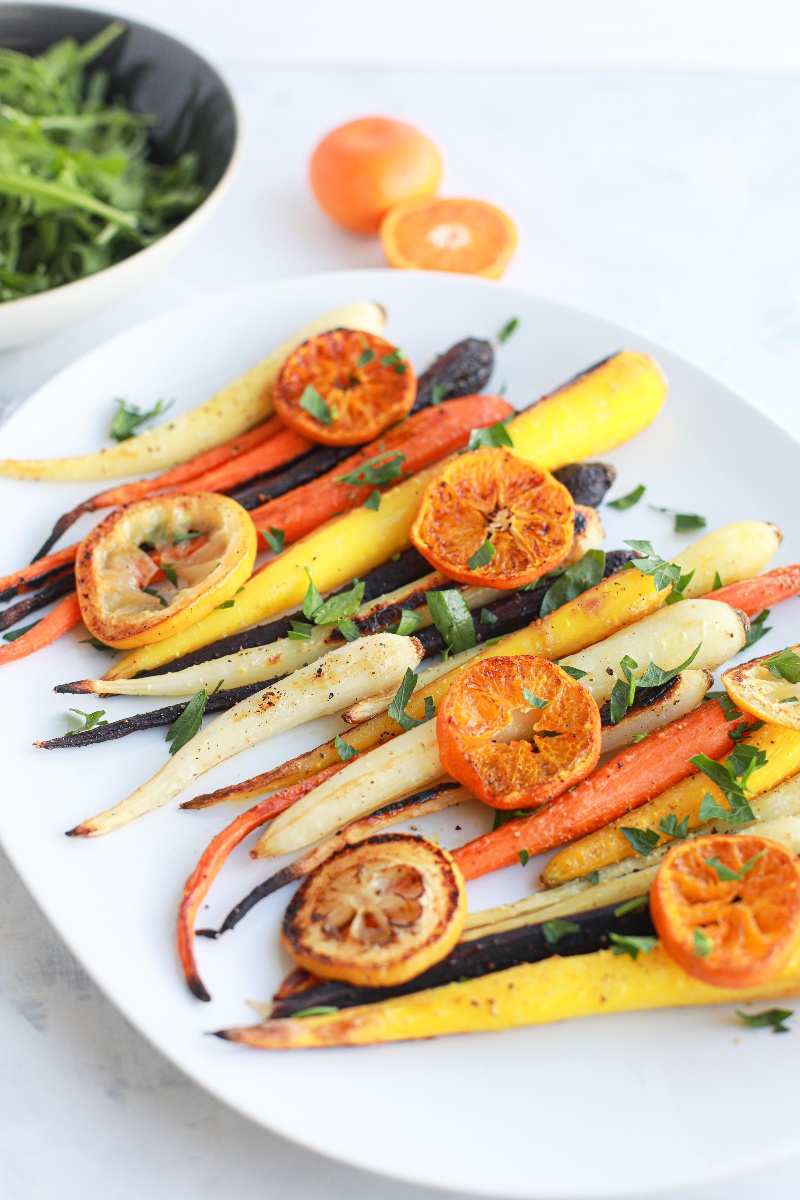 Darling Clementine® & Darling Lemon®: Citrus & Dill Roasted Tri-Color Carrots - LGS Specialties